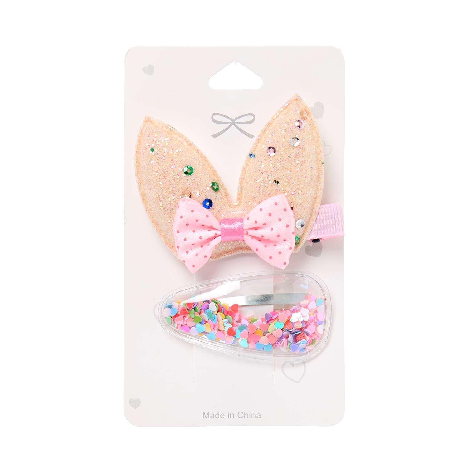 Заколка ё 2 шт. в ассортименте - фото 1