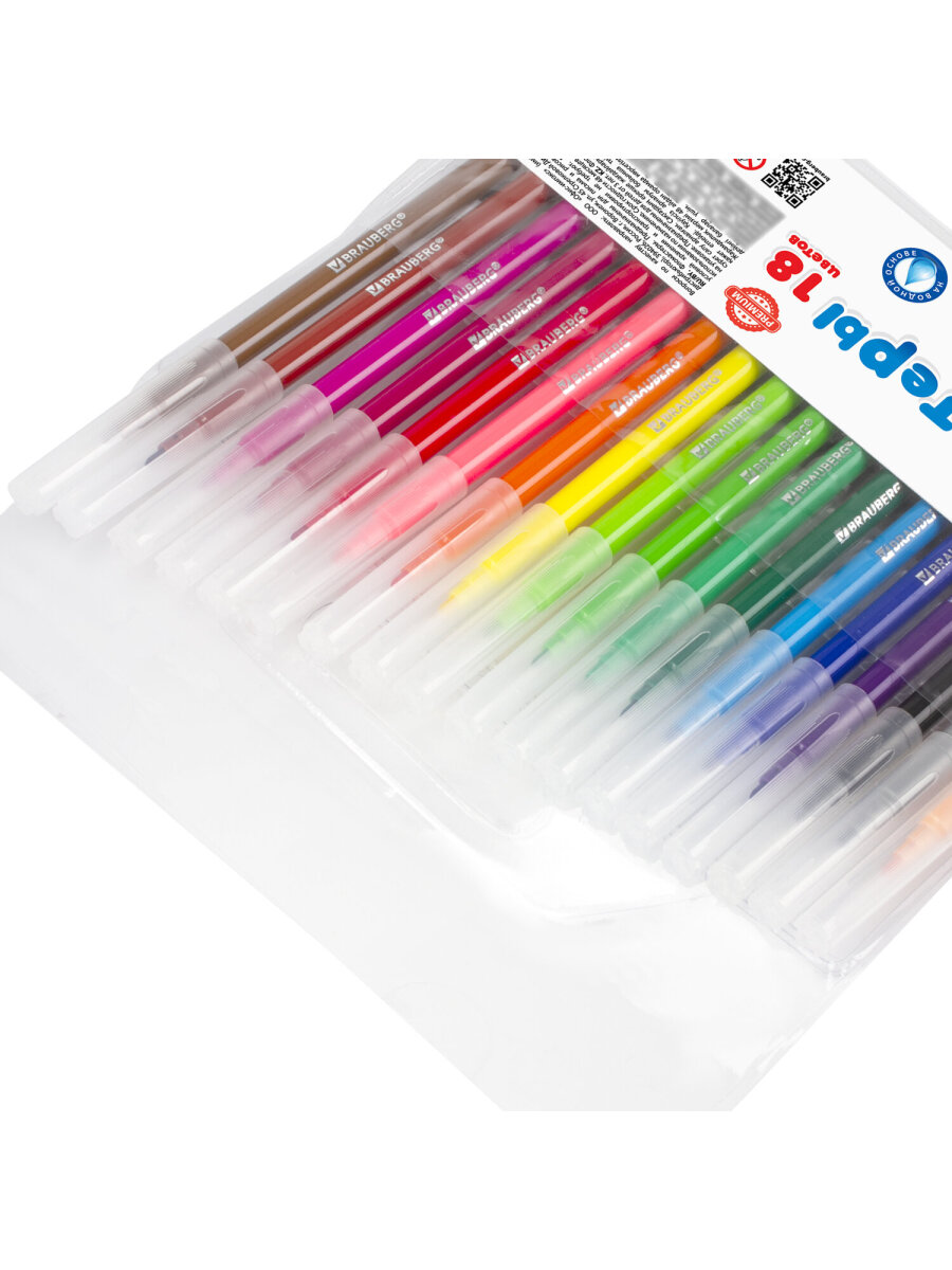 Фломастеры Brauberg 18 шт. - фото 11