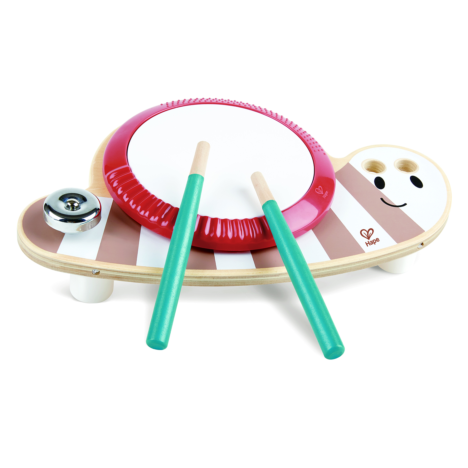Игрушка музыкальная Hape Улитка барабаны - фото 4