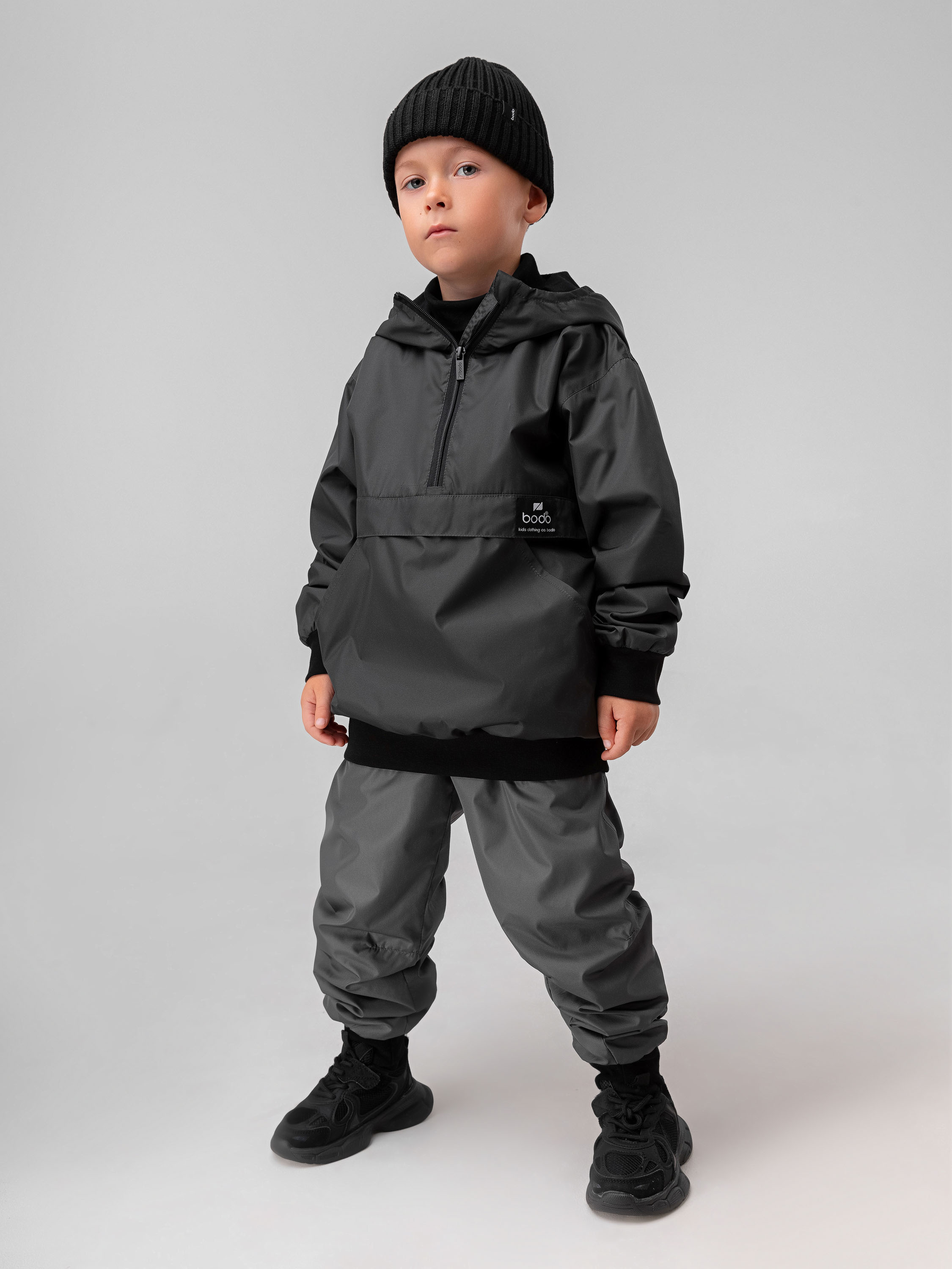 Брюки Bodo 33-35МU_темно-серый - фото 1