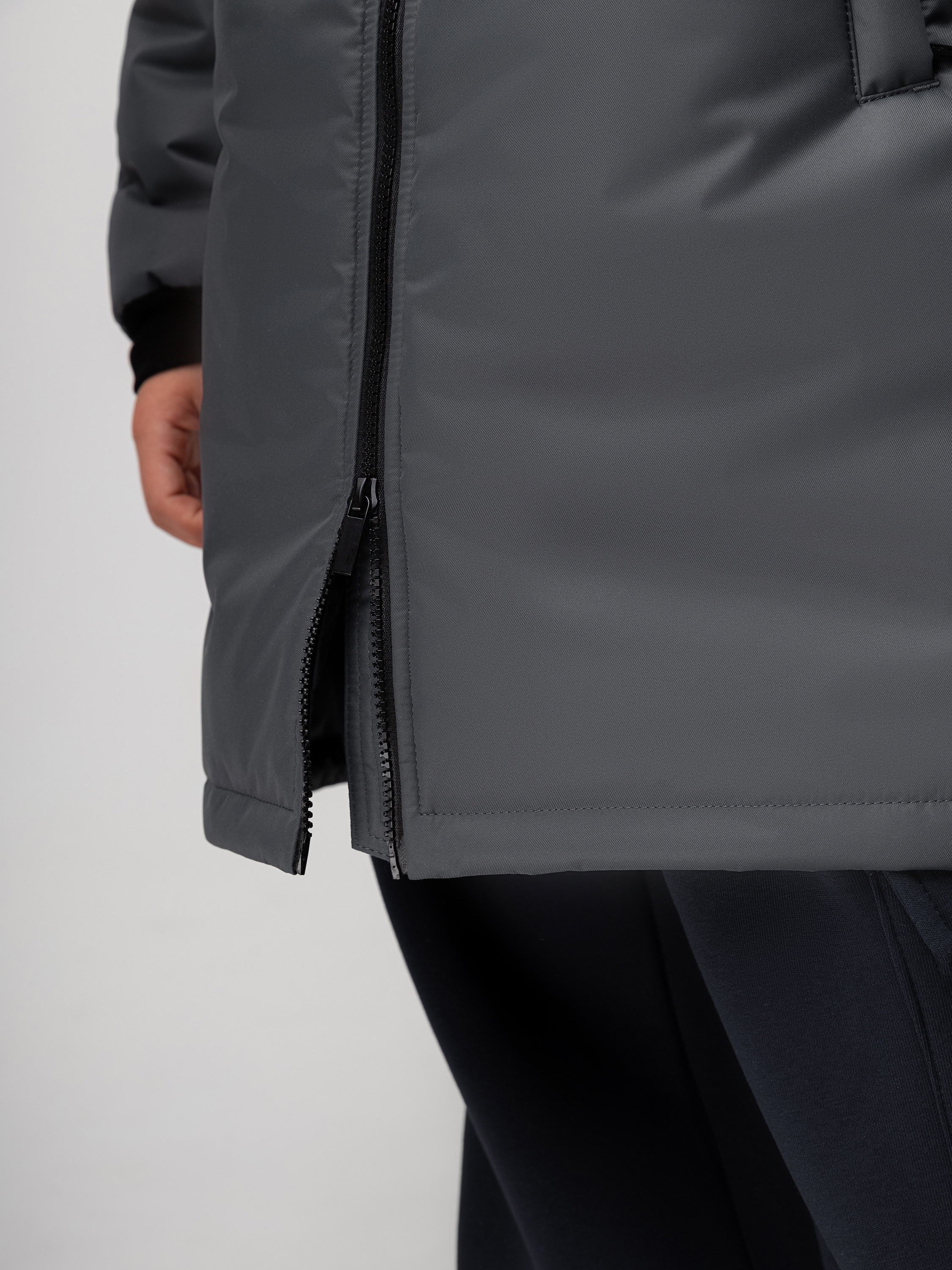 Пальто Bodo 49-10U_темно-серый - фото 9