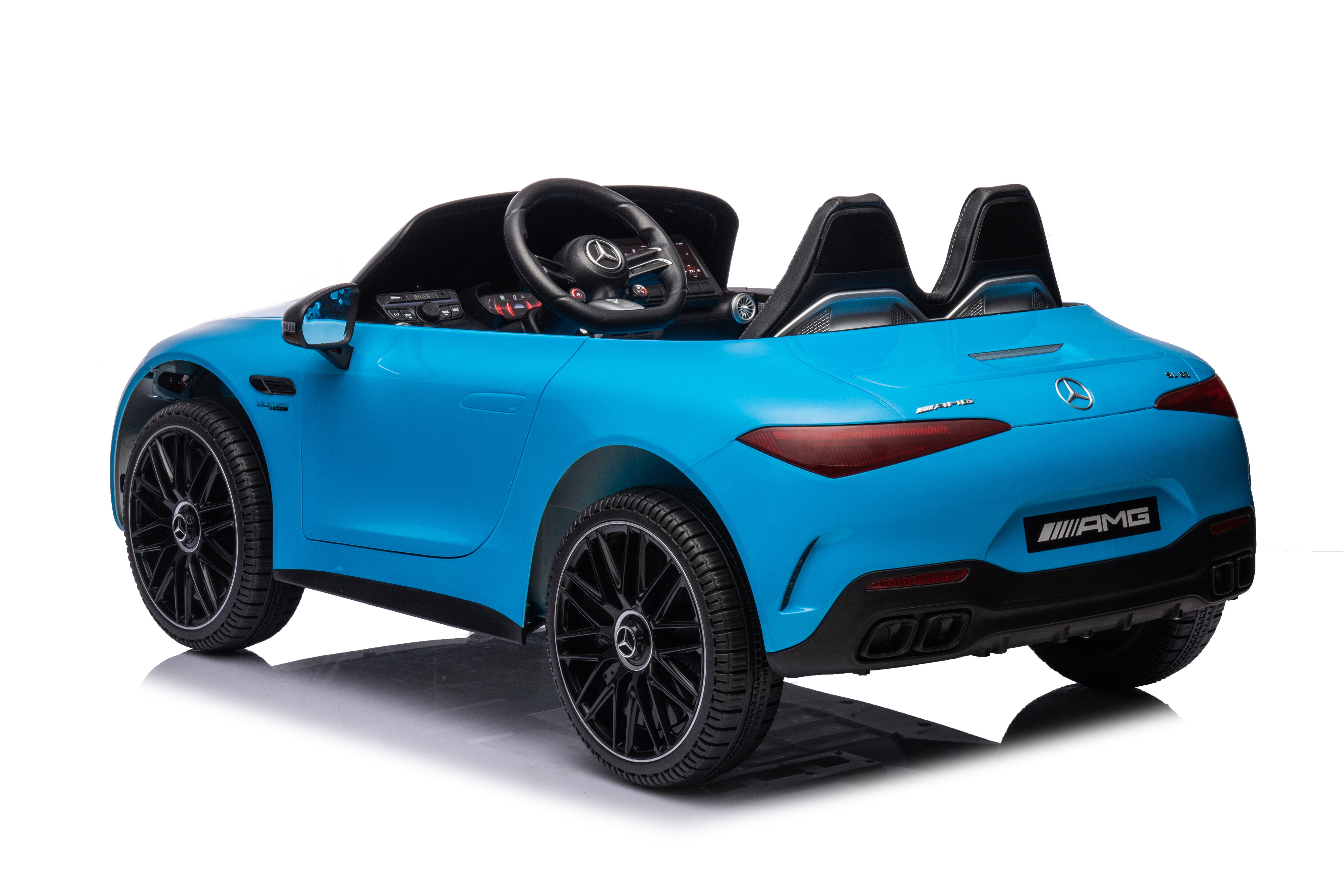 Электромобиль TOYLAND Mercedes Benz DK SL63 4х4, двухместный С пультом ДУ - фото 8