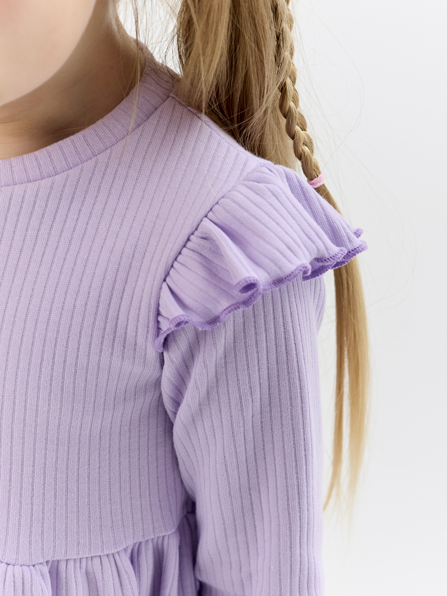 Лонгслив и брюки LEVAKIDS костюм_ласточка_сирень - фото 16