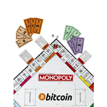 Настольная игра HASBRO (GAMES) Monopoly bitcoin биткоин