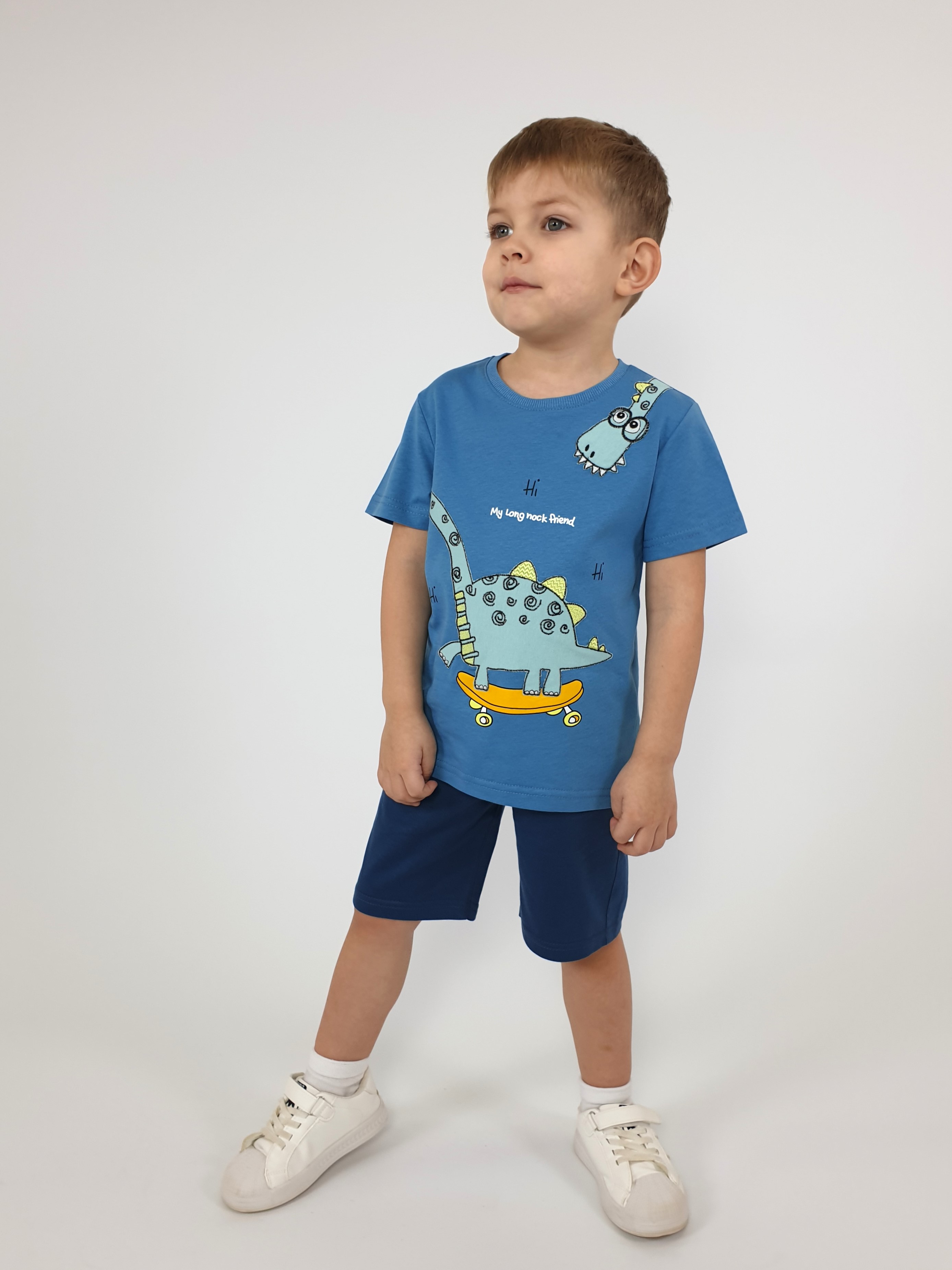 Футболка и шорты Luneva 01-139-3. - фото 2