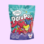 Чупа-чупсы PARU банан+ клубника+ черника 15 штук