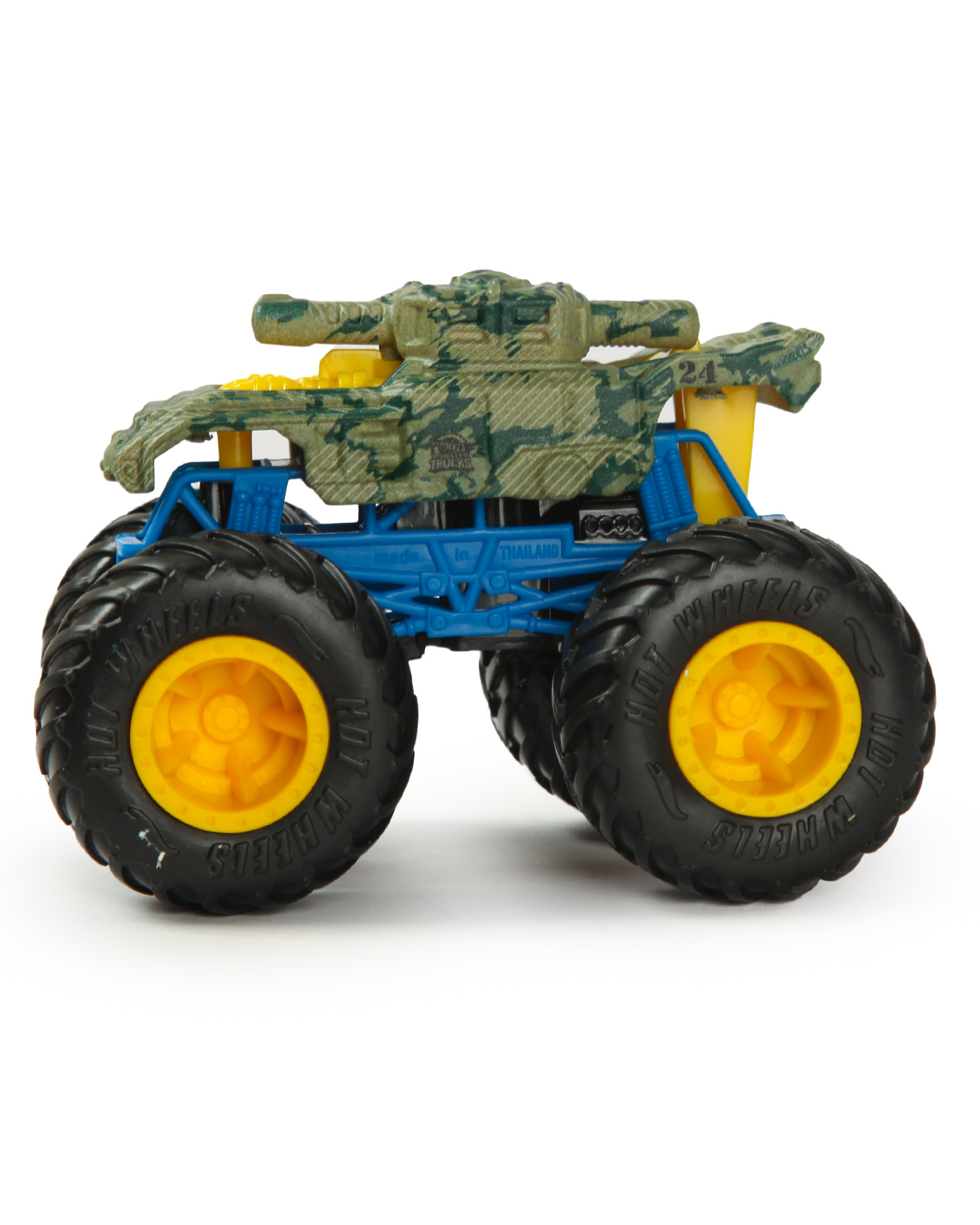 Монстр-трак Hot Wheels Invader 1:64 HGX06/JDV95 - фото 5