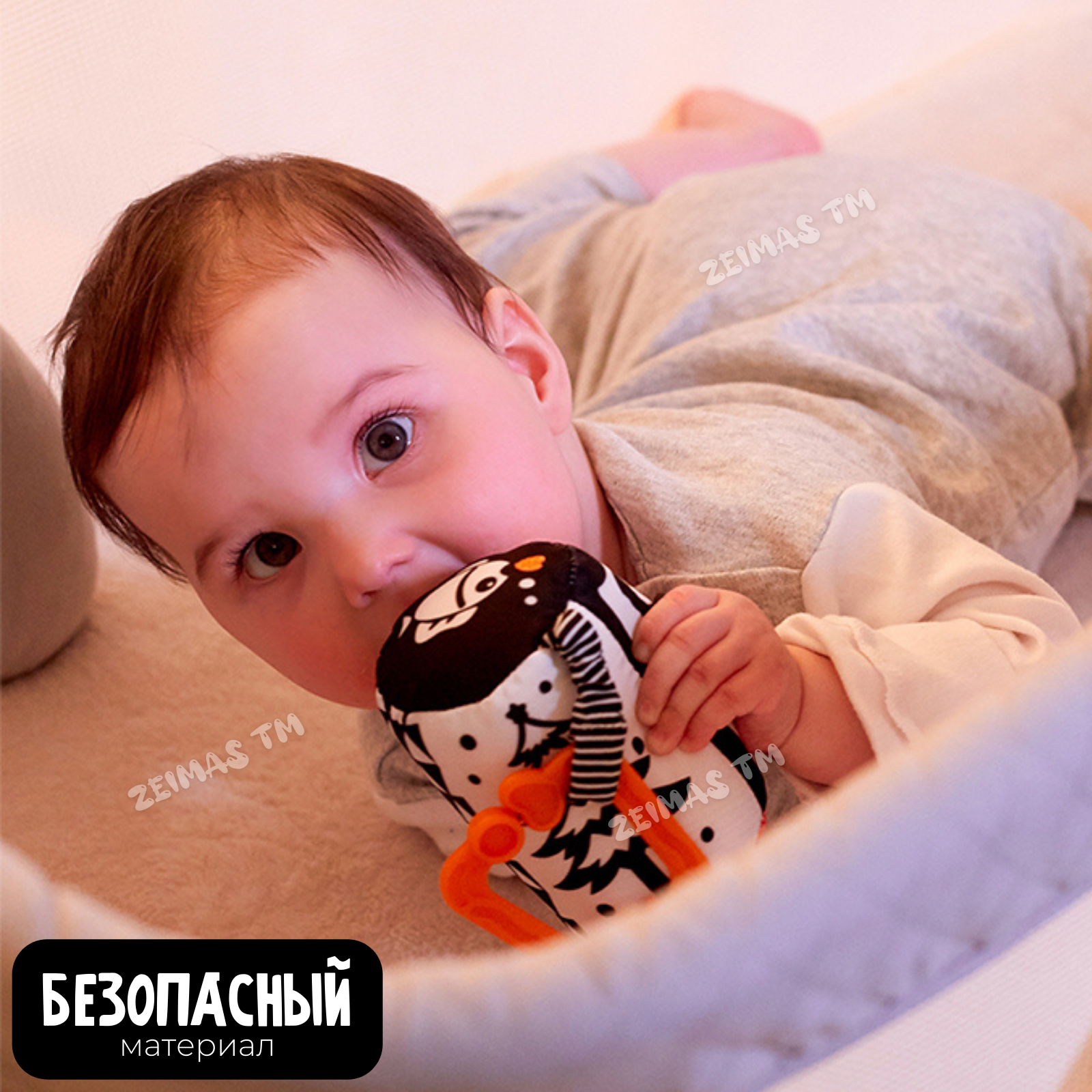 Игрушка Zeimas подвеска Монтессори - фото 10