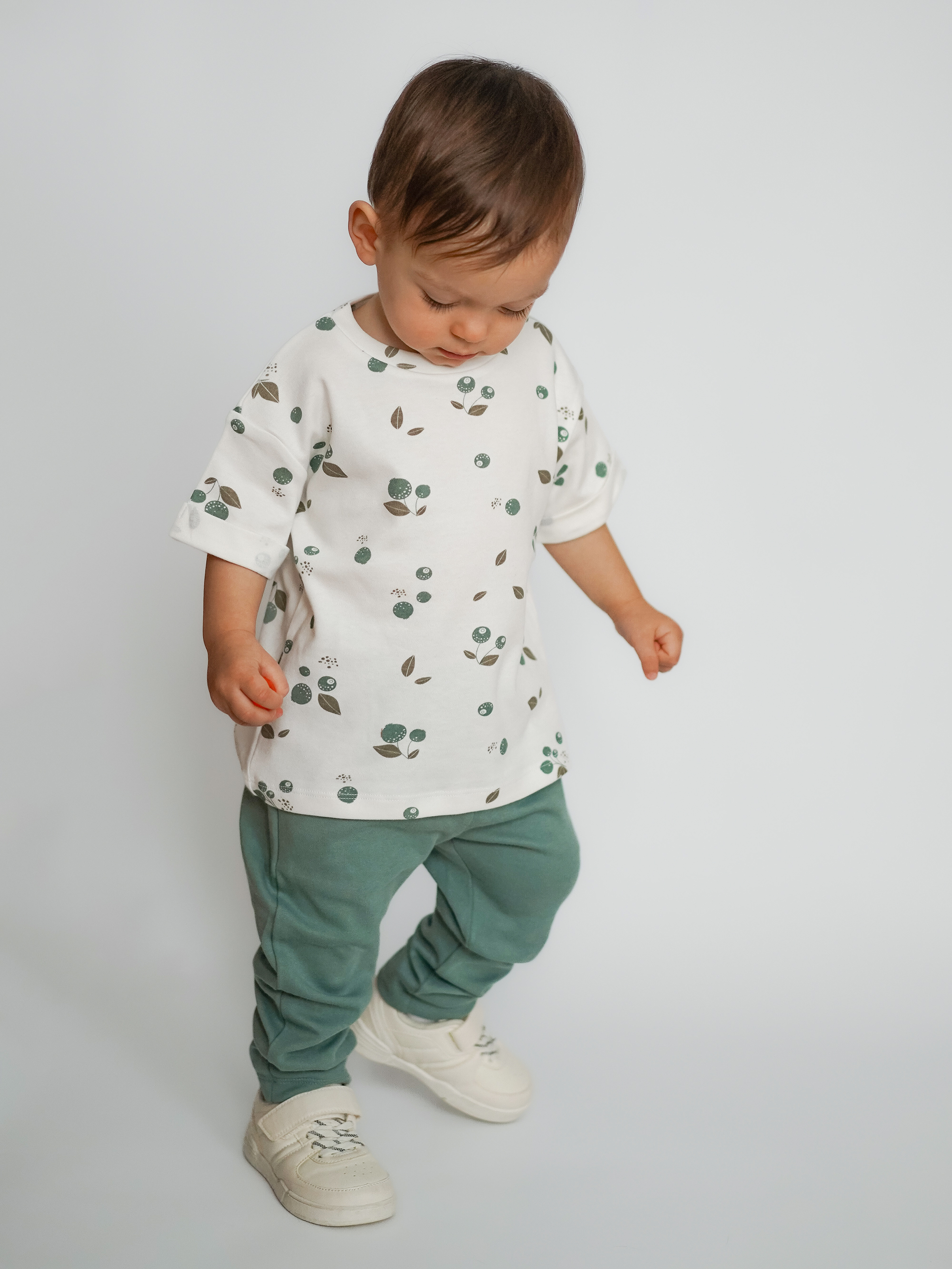 Футболка 2 шт ZipkidZ KF-513/7-черника+мятный - фото 3