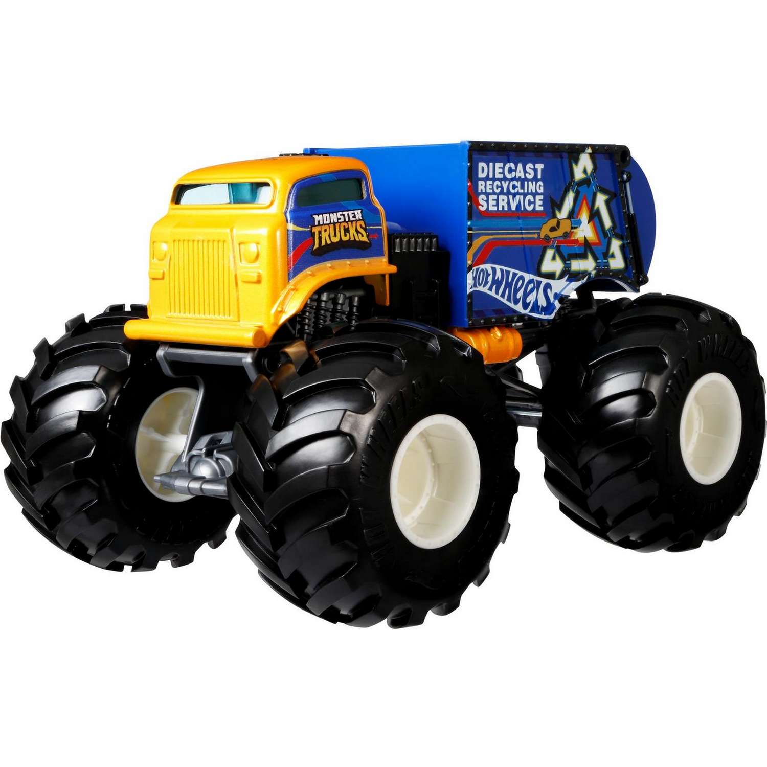 Автомобиль Hot Wheels Monster Tracks 1:24 FYJ83 - фото 1