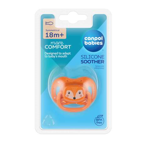 Пустышка Canpol Babies силикон от 18 мес. 1 шт.