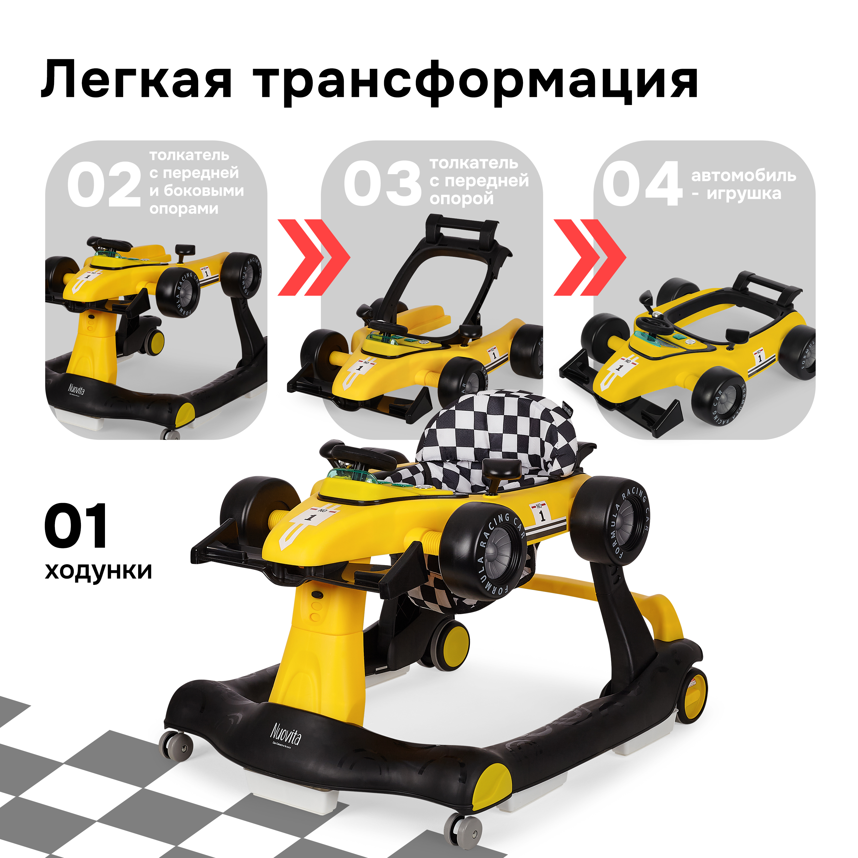 Ходунки Nuovita Unigire U1 - фото 2