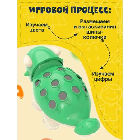 Игрушка NR-Toys сортер Динозавр