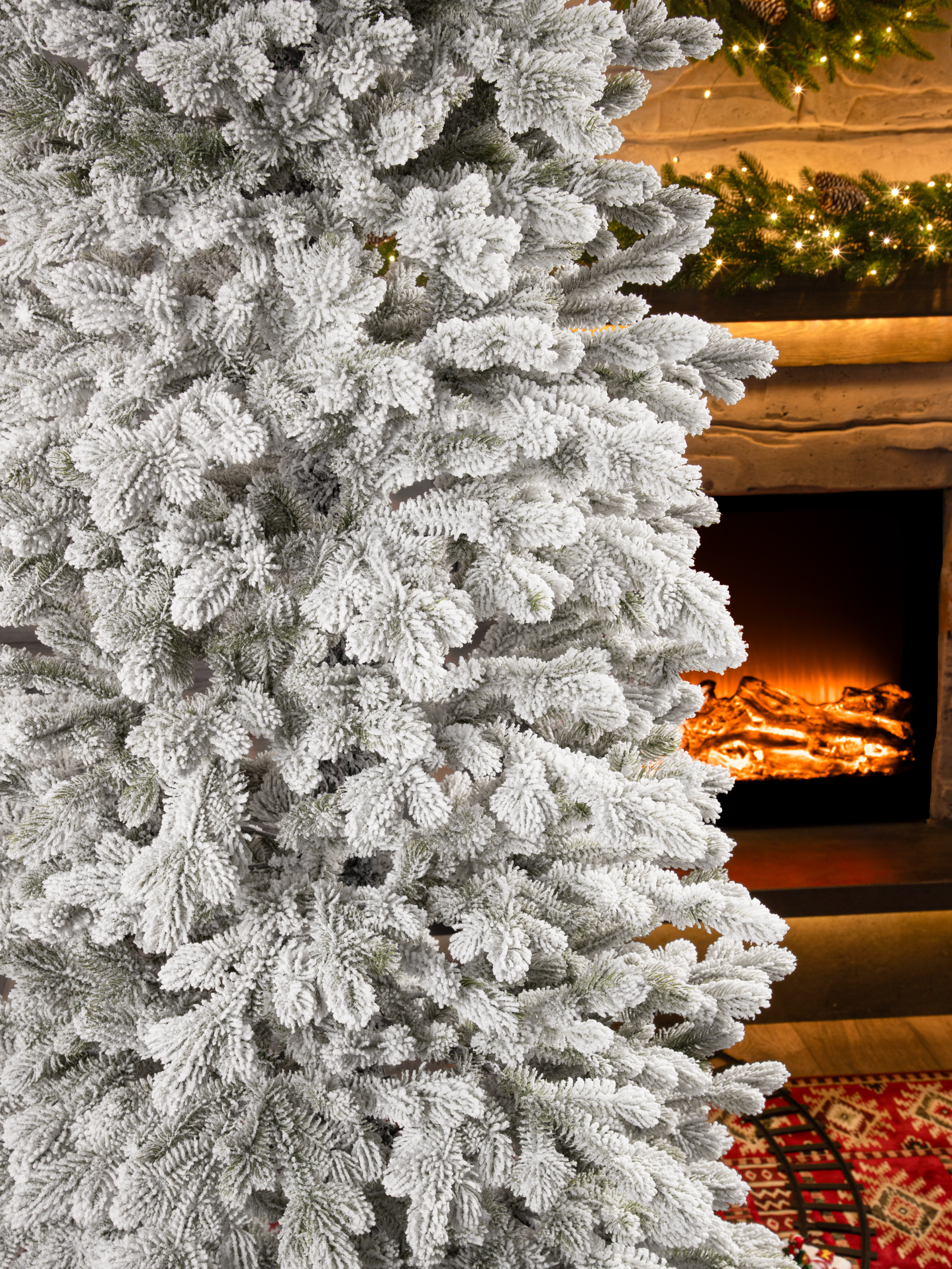 Ель Герда заснеженная Поезд Ёлок 210 см. - фото 3