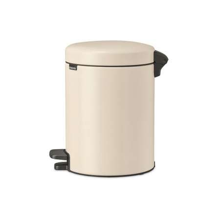 Бак мусорный Brabantia NewIcon с педалью бежевый 5л 149900