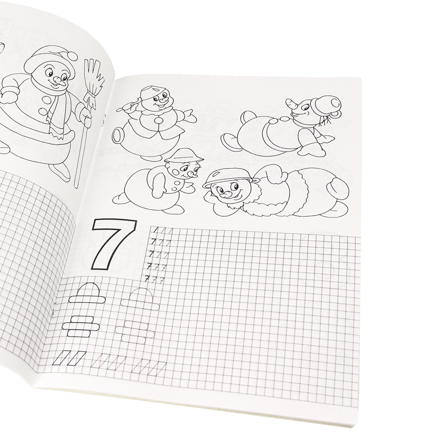 Раскраска-пропись Prof-Press Учимся писать - фото 2