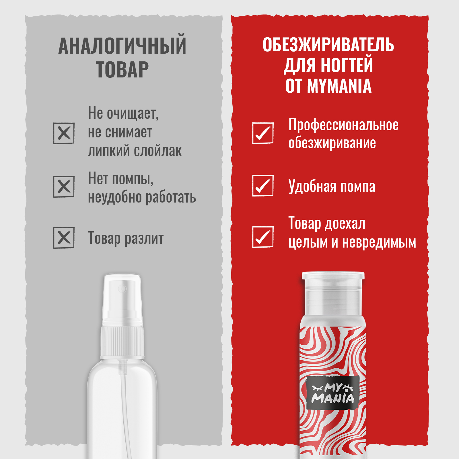 Обезжириватель для ногтей MyMania с помпой - фото 9