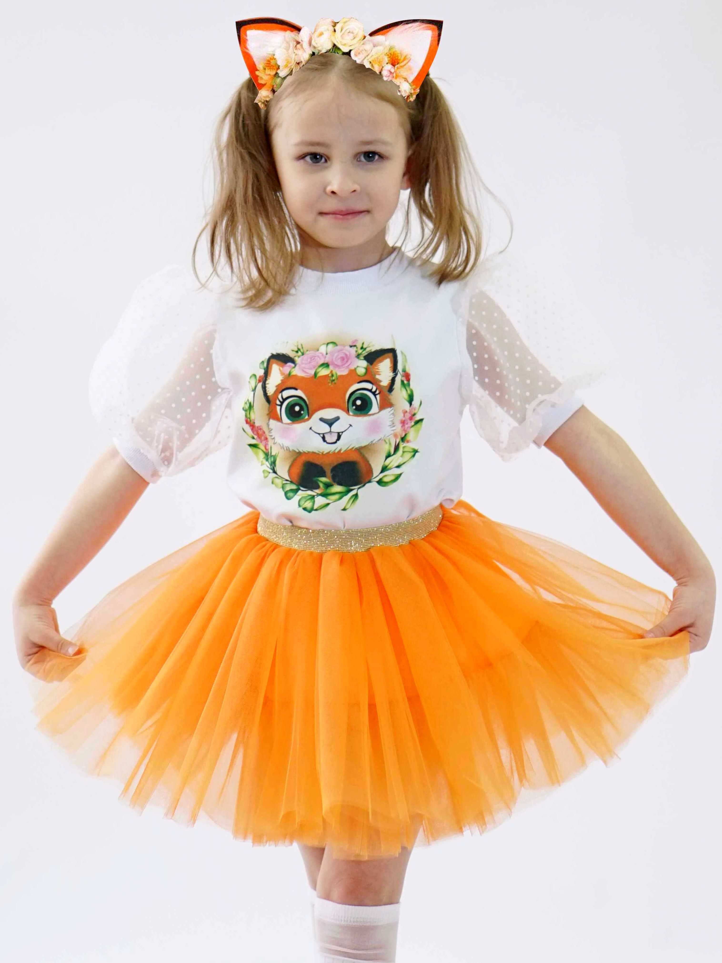 Карнавальный костюм Лисичка ЭнчантималсDress КосЛис - фото 1