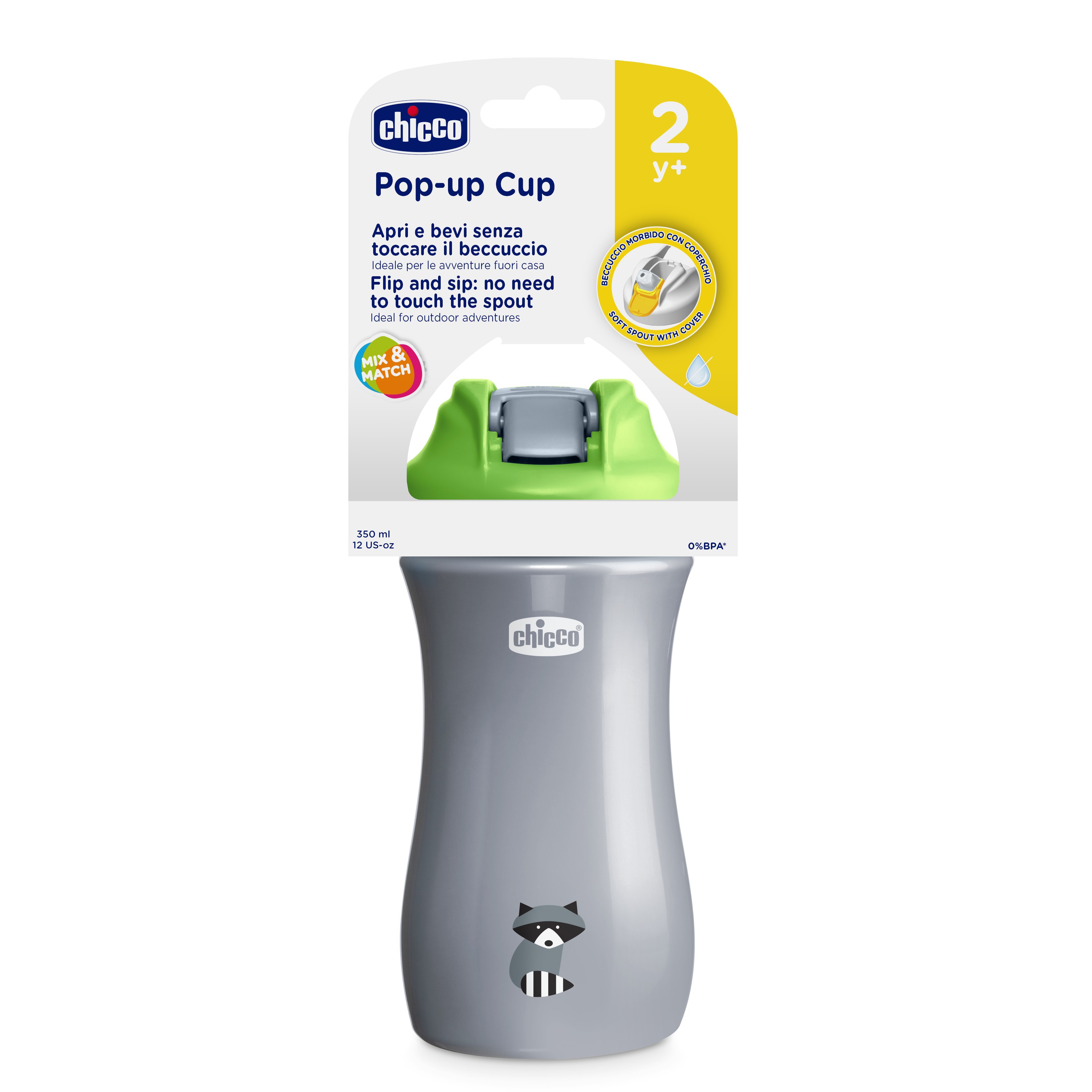 Поильник Chicco Pop-Up Cup - фото 10