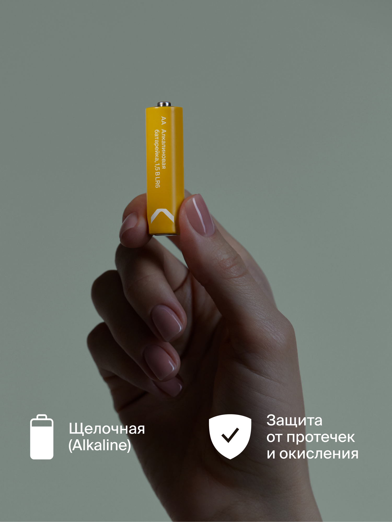 Батарейки алкалиновые COMMO Everyday Batteries LR6-АА 20 штук в упаковке - фото 2
