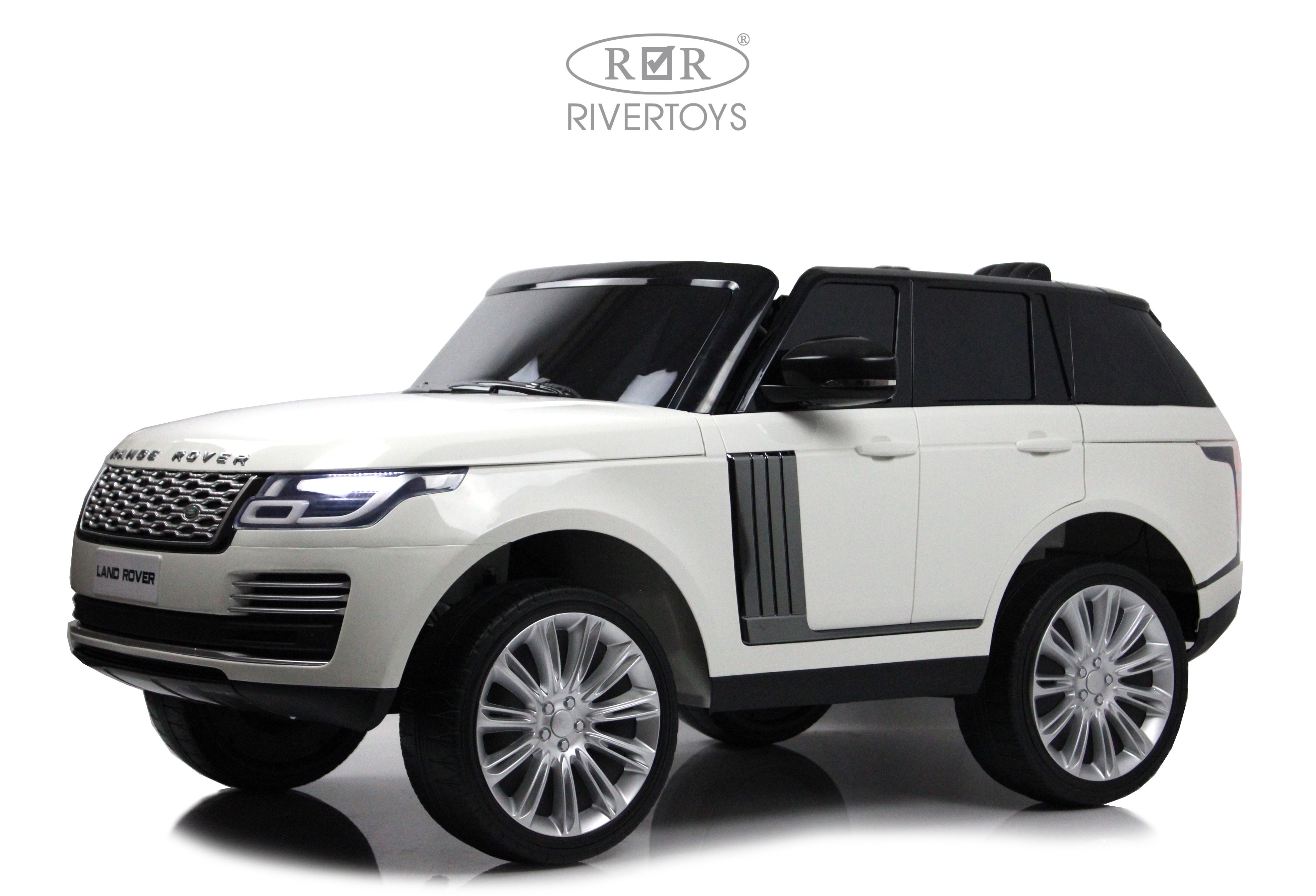 Электромобиль RIVERTOYS Land Rover Y222YY-WHITE С пультом ДУ - фото 12