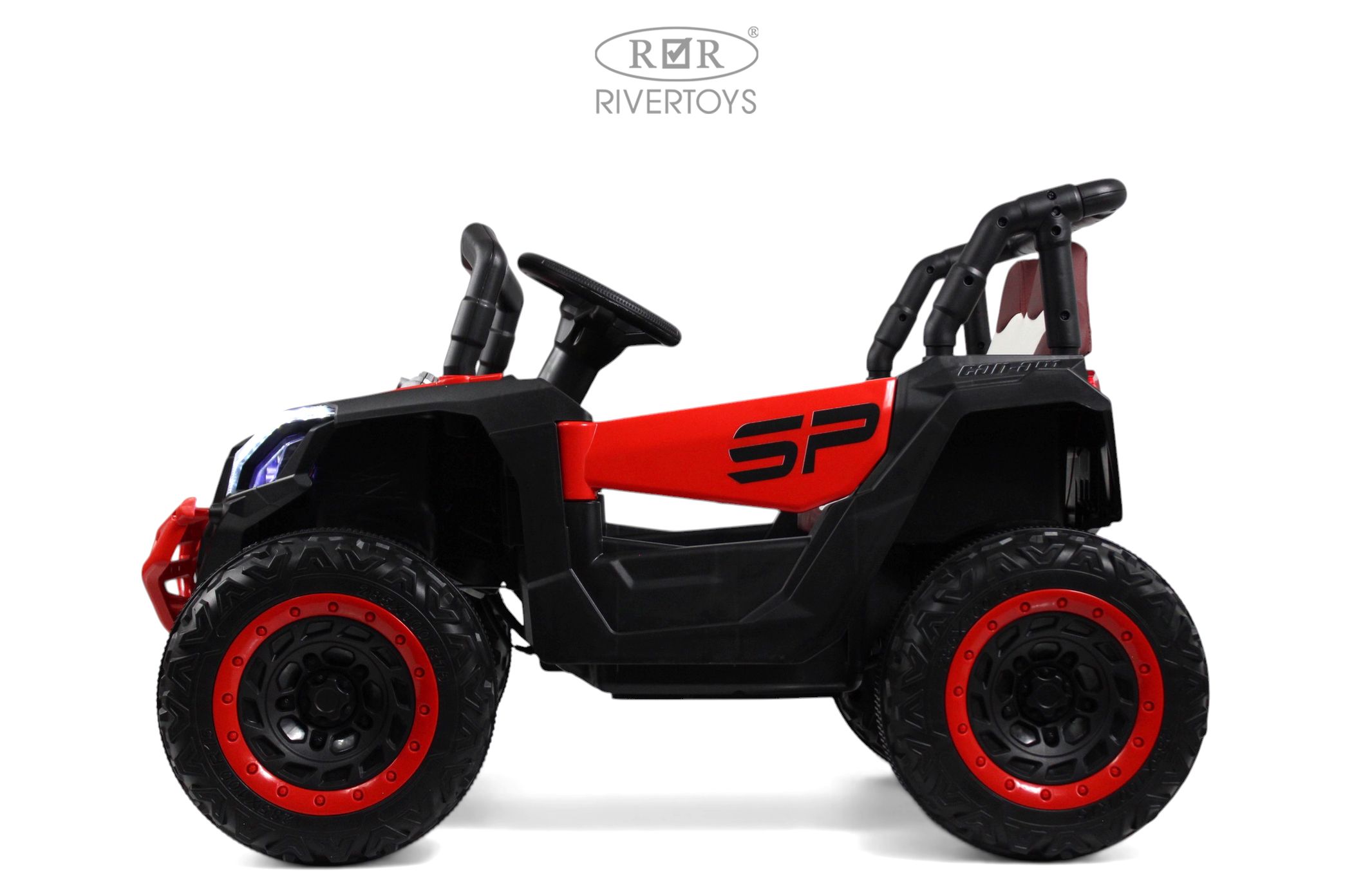 Электромобиль RIVERTOYS М303БХ-RED С пультом ДУ - фото 19