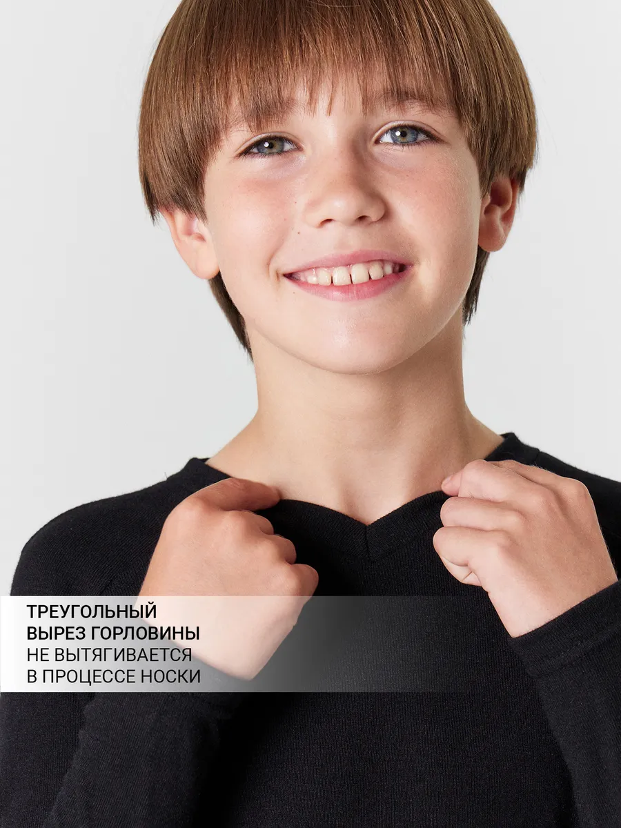 Термолонгслив Mark Formelle (Марк Формэль) 623320/21-10449-20/черный - фото 7