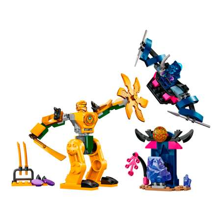 Конструктор LEGO NINJAGO Боевой робот Арина блочный