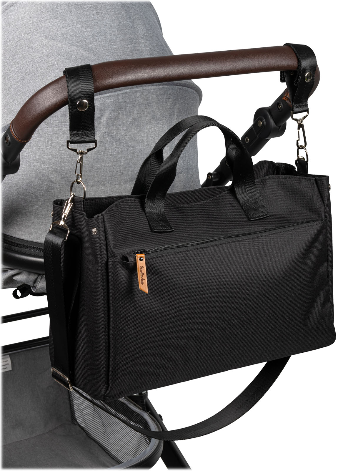 Сумка на ручку коляски StrollerAcss SA8/Черный - фото 1