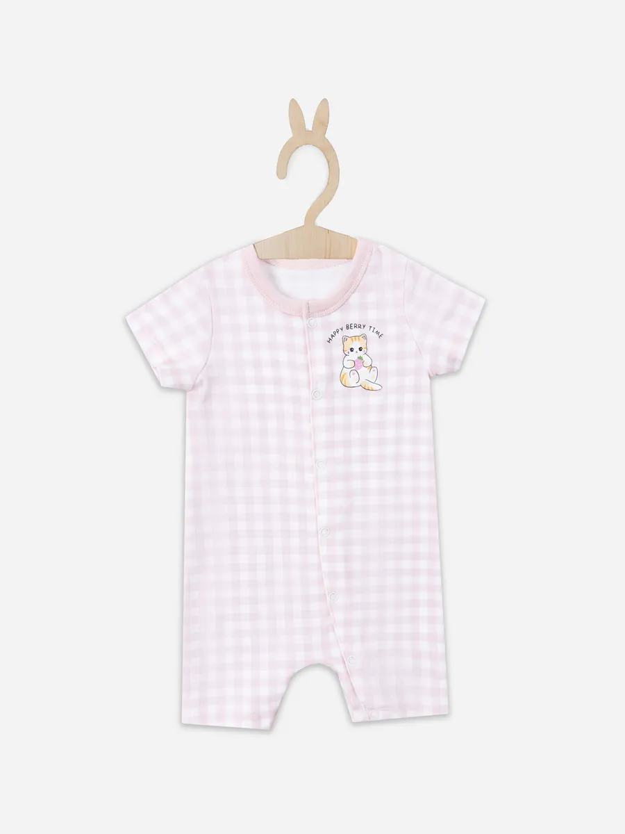 Песочник Mark Formelle (Марк Формэль) 13021/розовая клетка на белом - фото 8