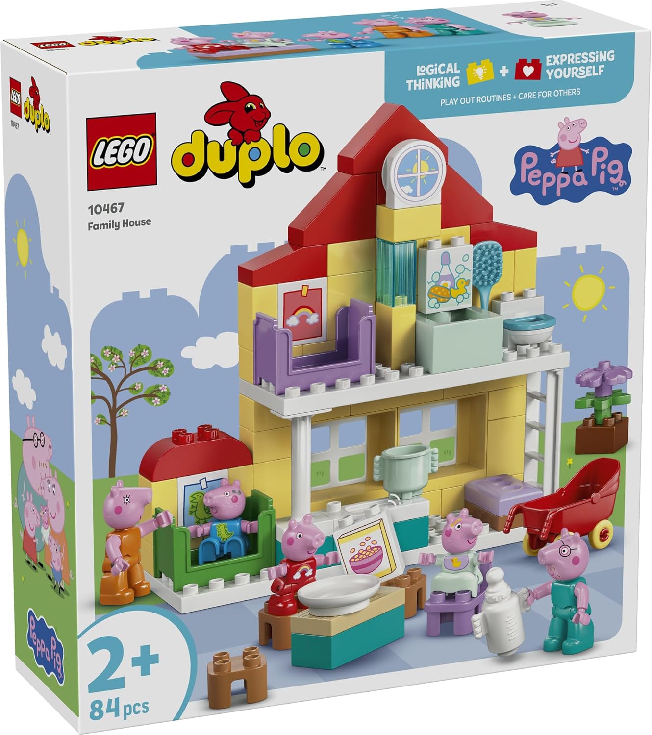 Конструктор LEGO DUPLO Семейный Дом 84 дет. - фото 3