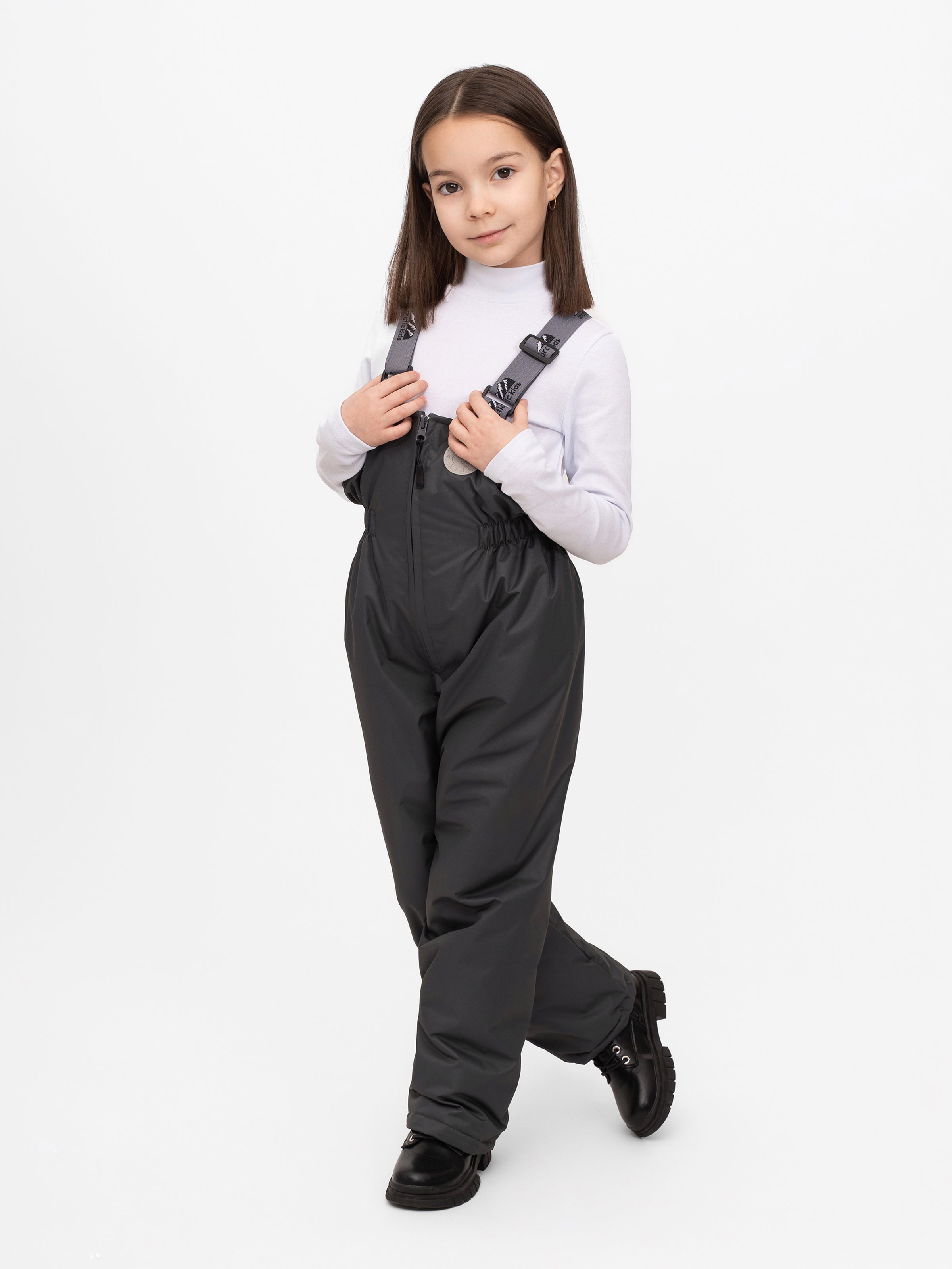 Полукомбинезон Arctic kids 60-013 серый - фото 17