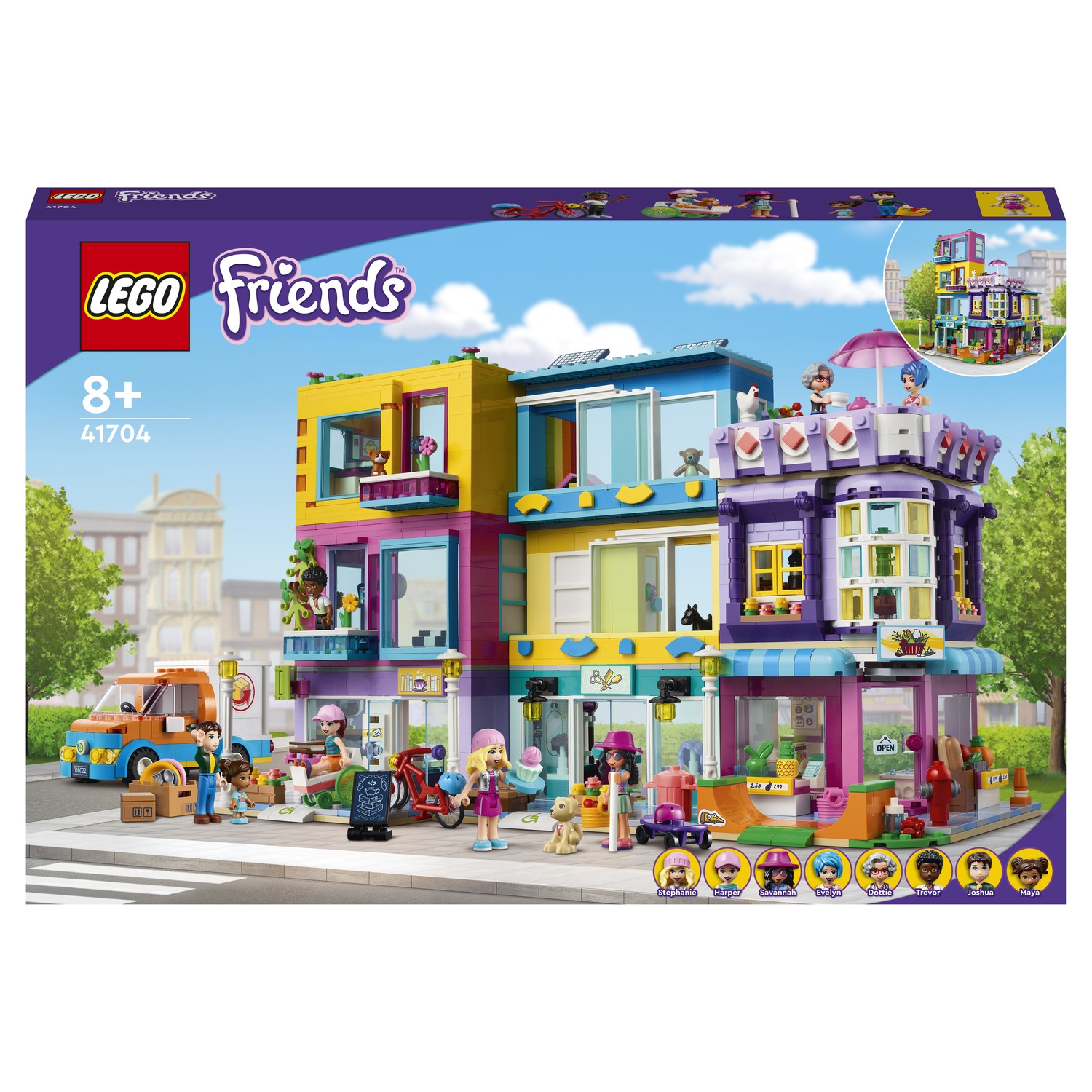 Конструктор LEGO Friends Большой дом на главной улице 1682 дет. - фото 2