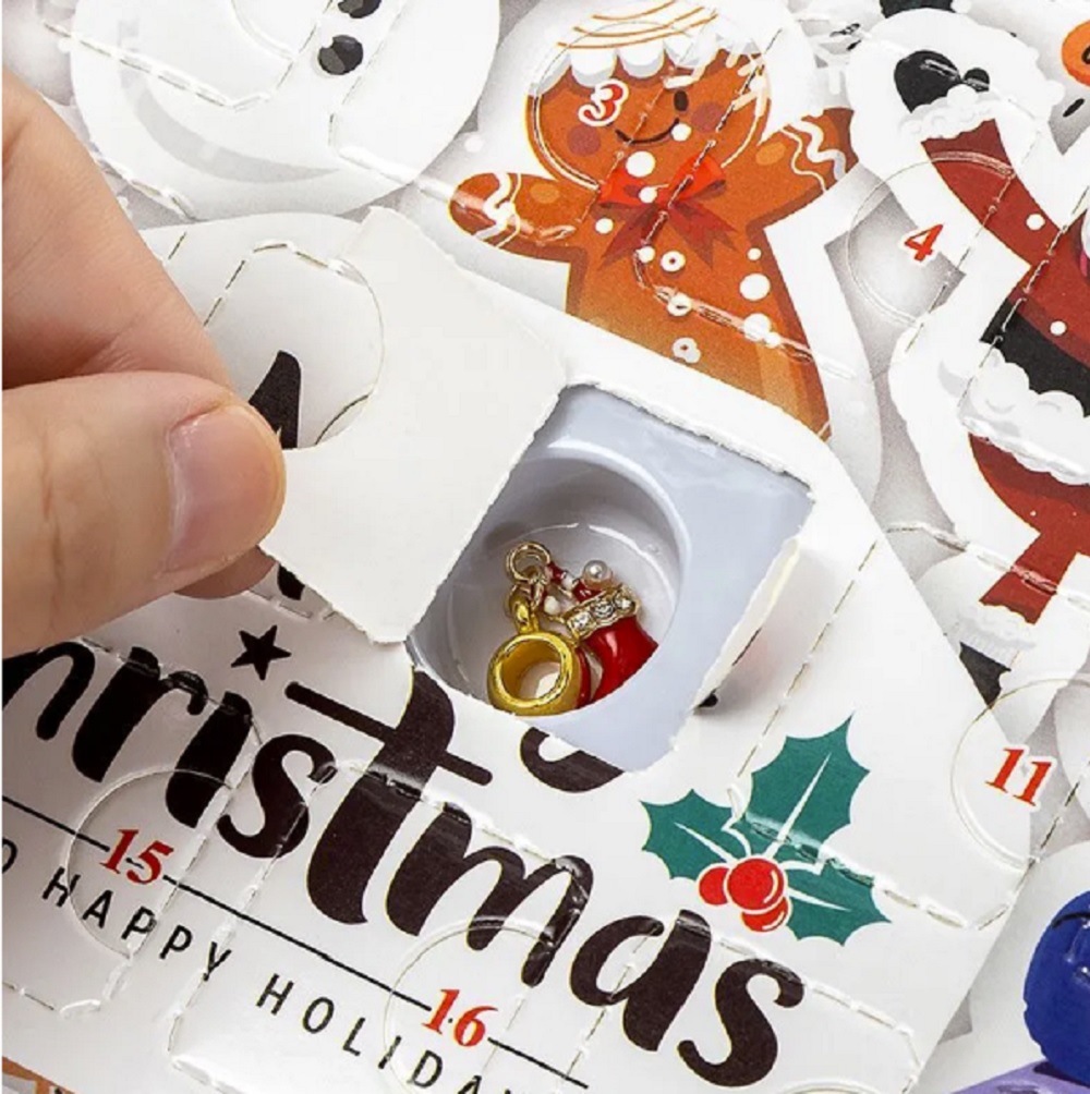 Набор для творчества ТОТОША плетение новогодний Адвент календарь - фото 5