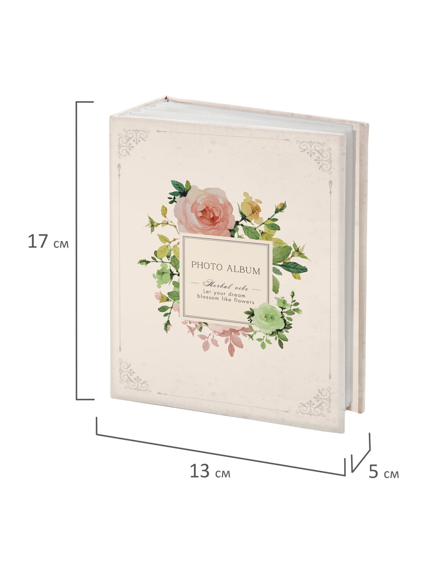 Фотоальбом для фотографий Brauberg семейный свадебный 100 фото 10х15 - фото 15