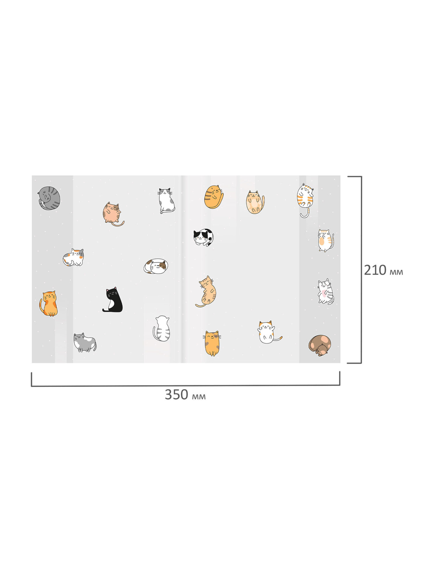 Обложка Funster 21 x 35 см 10 шт. - фото 14