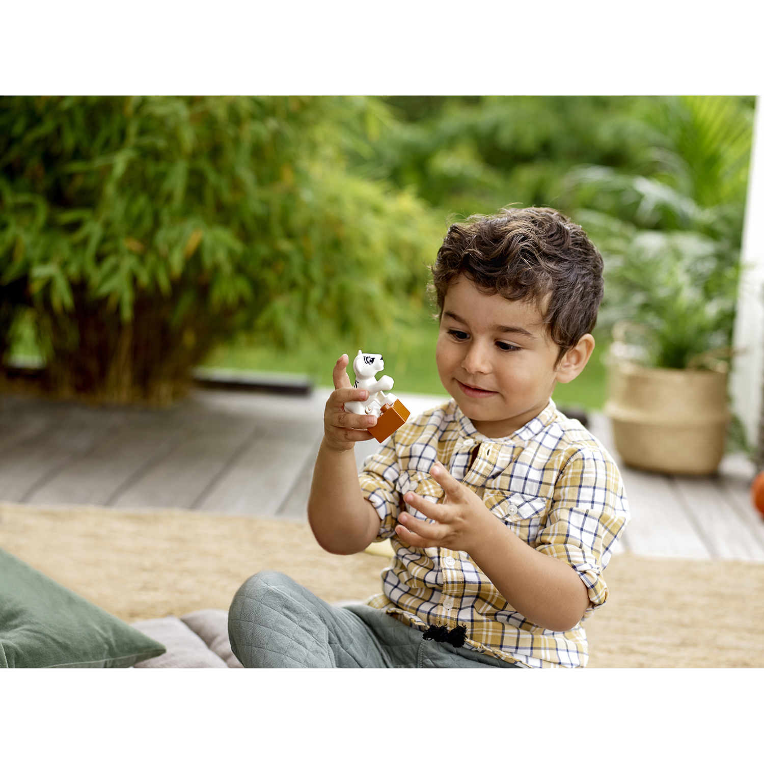 Конструктор LEGO DUPLO Детишки животных блочный - фото 6