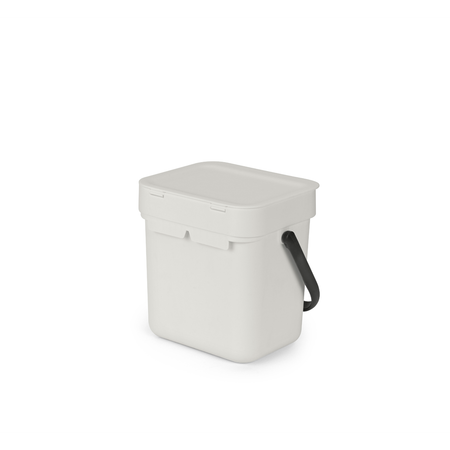Ведро для мусора Brabantia Sort go 3л светло-серый