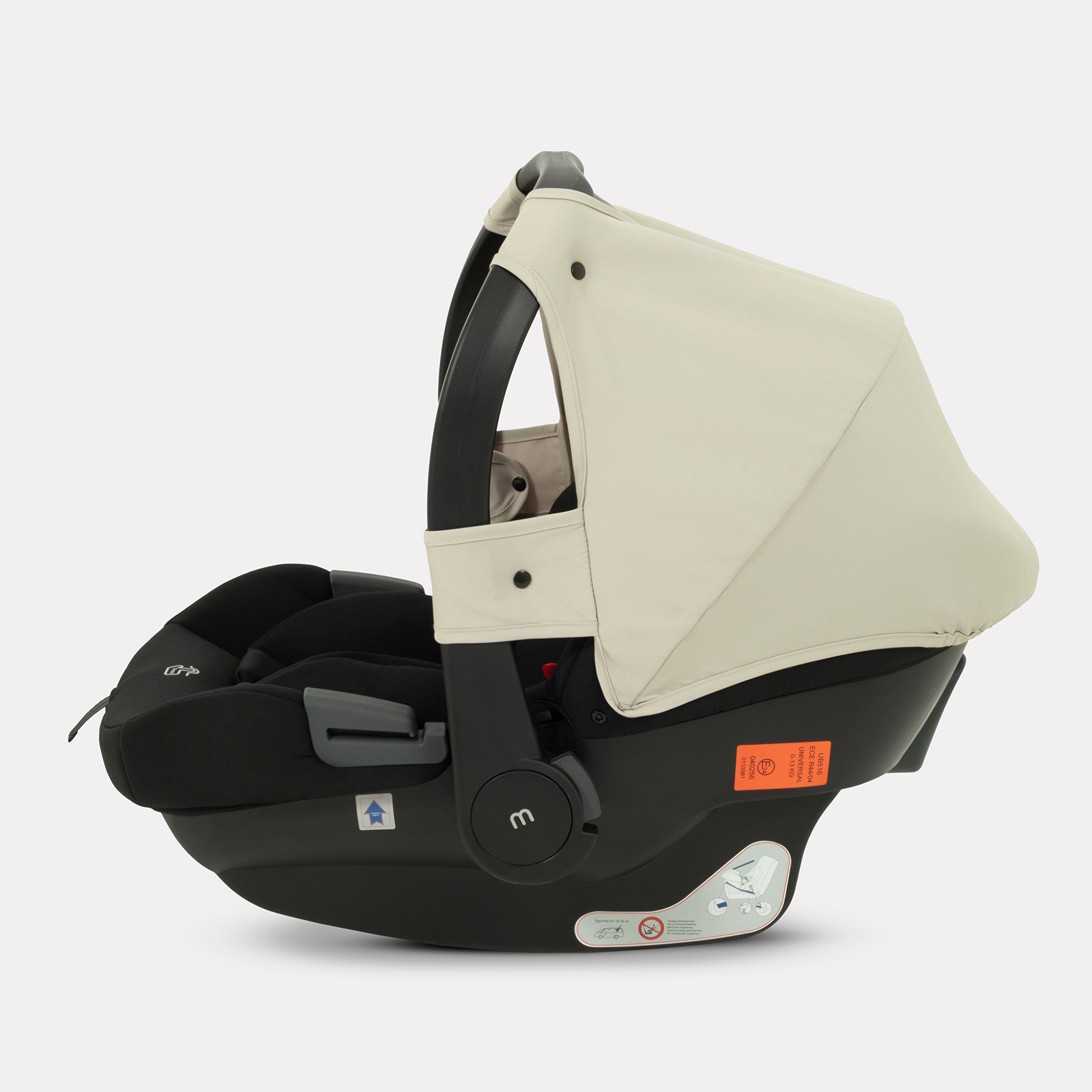 Коляска 3в1 MOWbaby AMBER бежевый - фото 25