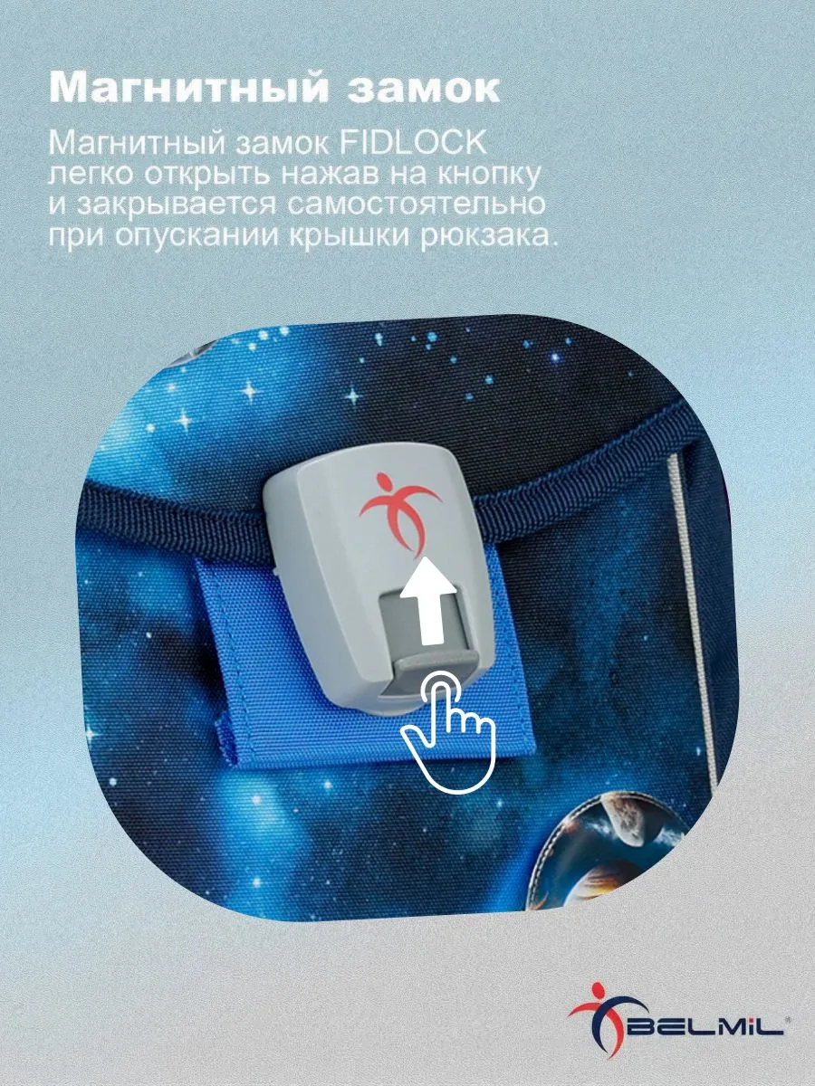 Ранец BELMIL Galaxy Light - фото 4