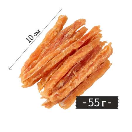Лакомства для собак LIGHT BITES 55г Палочки из куриной грудки LB011