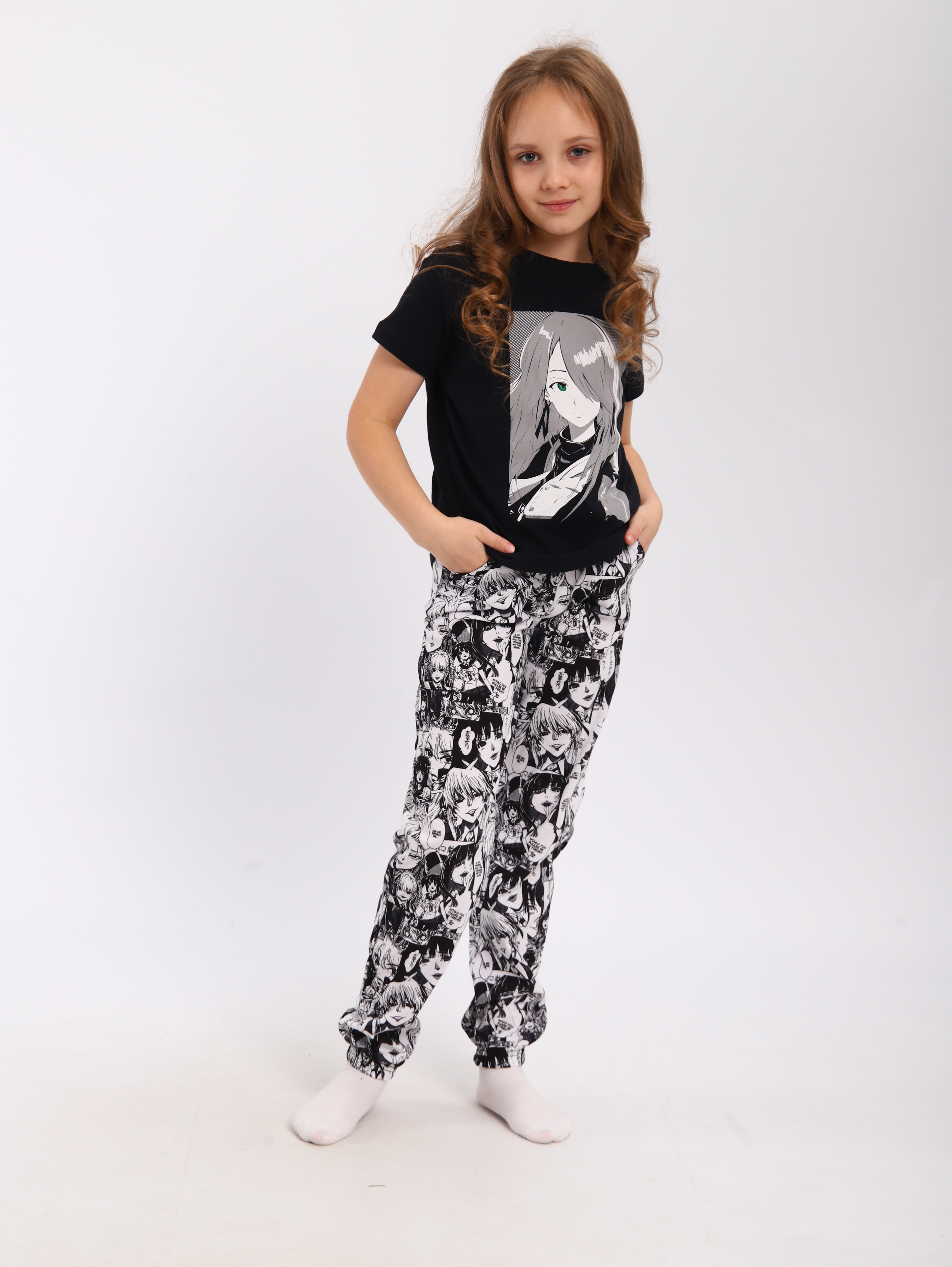 Костюм ЛАДОШКИ Комплект Светлана черный - фото 5