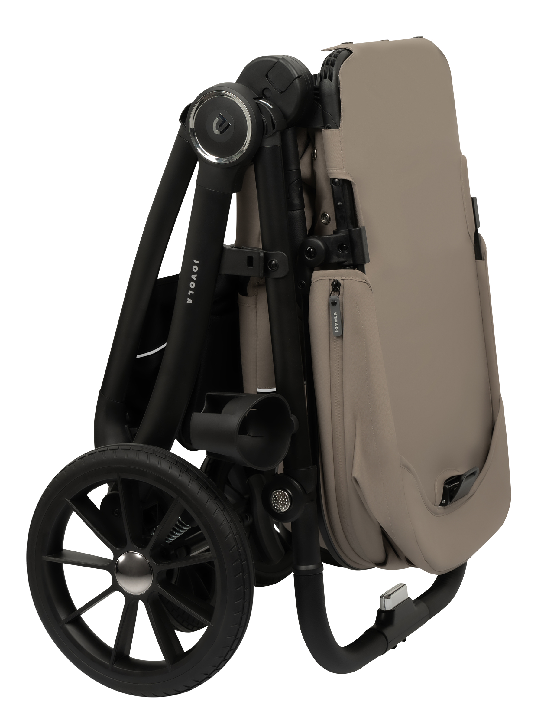 Коляска прогулочная JOVOLA LYRA бежевый - фото 32