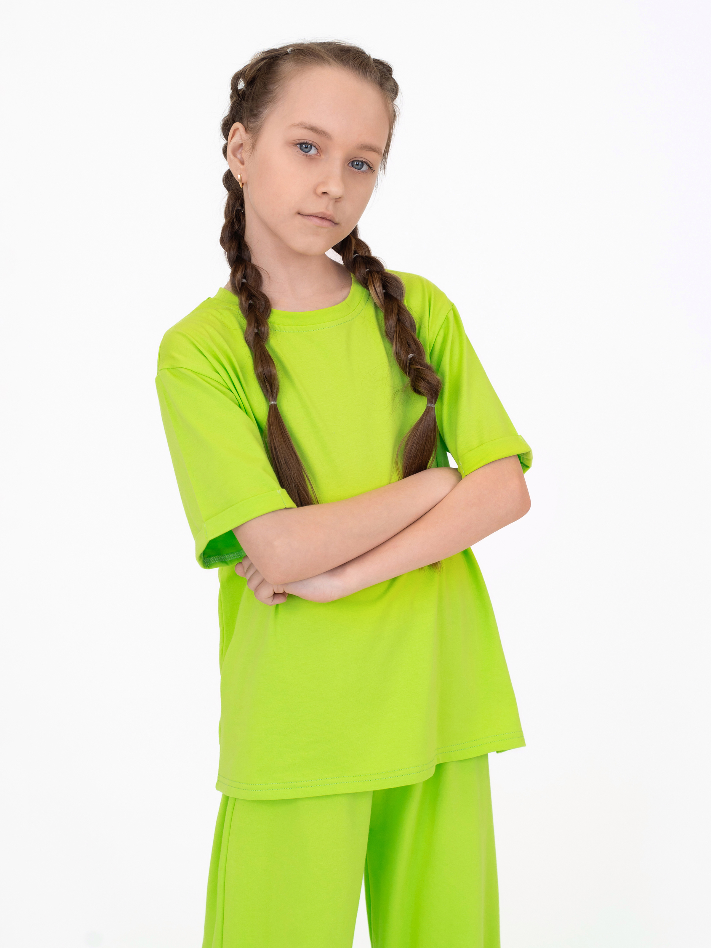 Футболка и брюки ULTRA 7060-Ул салат - фото 28