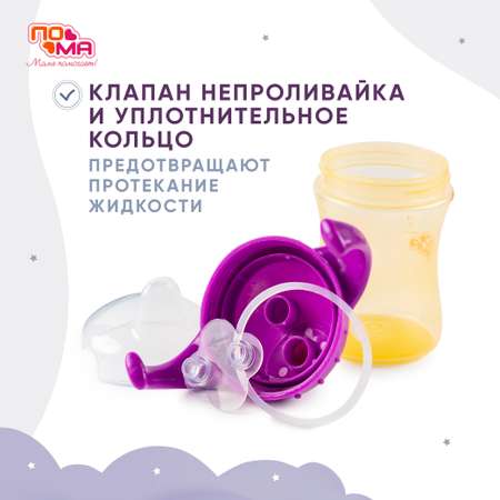 Поильник Пома 260 мл 2 шт.