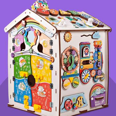 Игрушка Evotoys бизиборд
