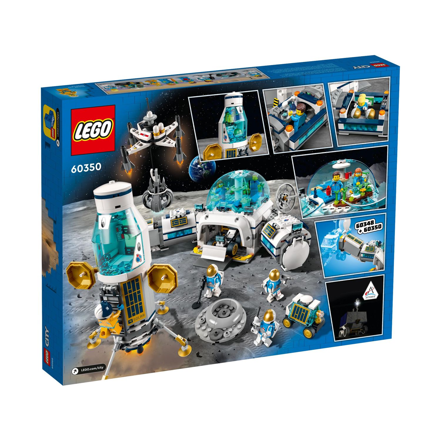 Конструктор LEGO City Space Лунная научная база 786 дет. - фото 8