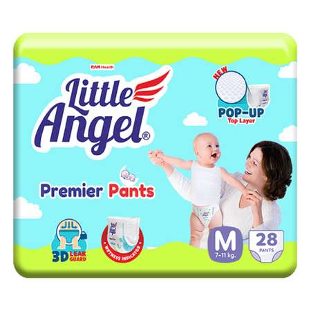 Трусики LittleAngel M 28 шт.