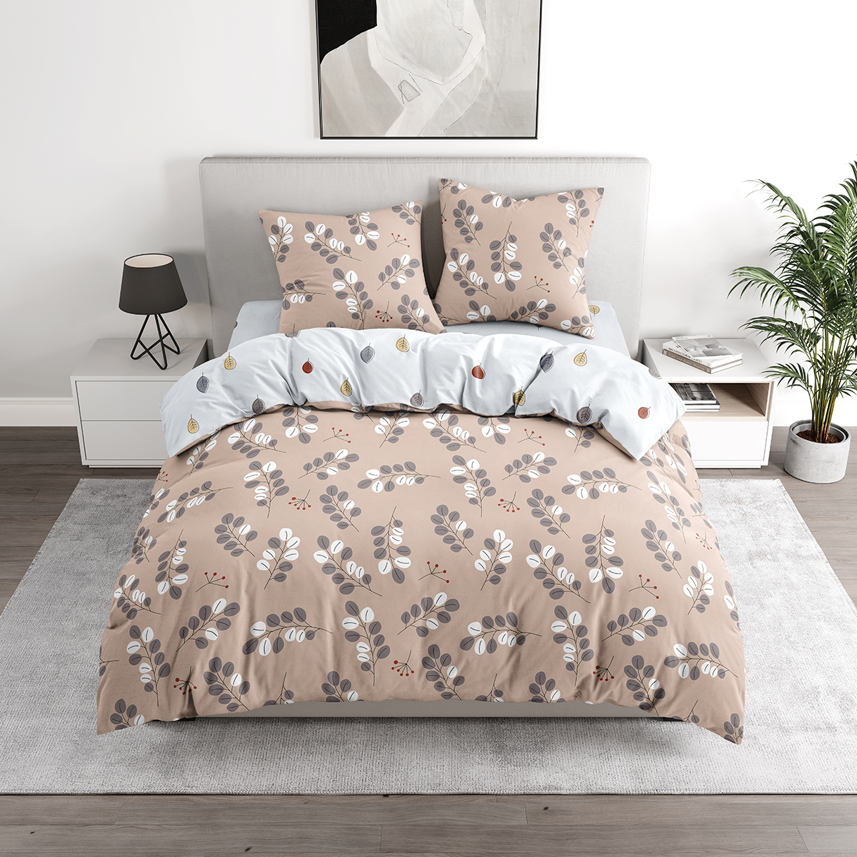 Комплект постельного белья BRAVO Бейлис евро 4 предм. - фото 12