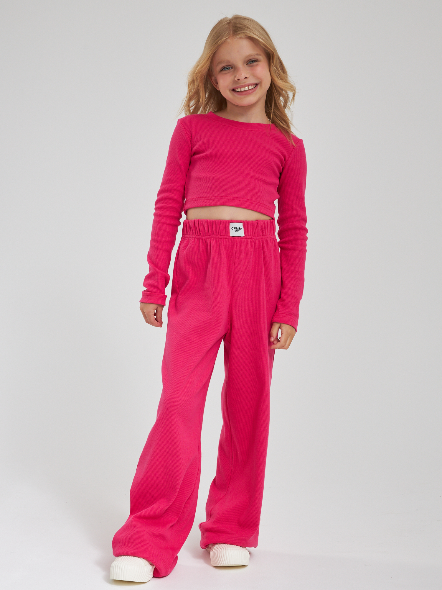 Топ и брюки Crimea Baby Milu/fuchsia - фото 3